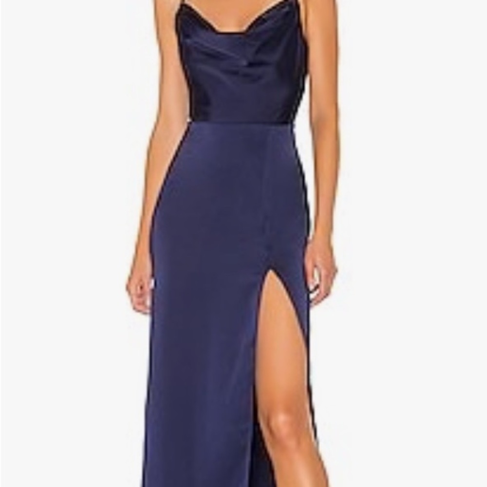 NBD Midnight Blue Maxi Dress